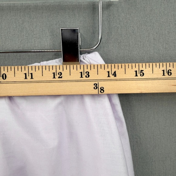 ENZA COSTA Poplin Bubble Skirt Women Small Lavender Maxi Quiet Luxury Resort NEW - Picture 6 of 16